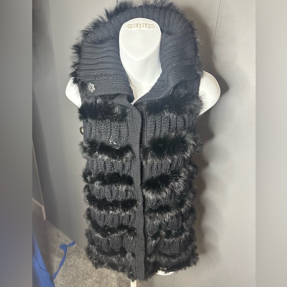 Diane Von Furstenberg | Sweaters | Diane Van Furstenberg Rabbit Vest ...